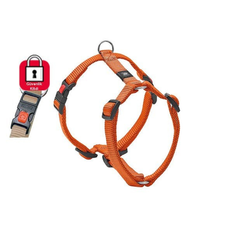 Karlie 65-100 Cm Kilitli Göğüs Large Gri Turuncu | Köpek Göğüs Tasması Karlie 65-100 Cm Kilitli Göğüs Large Gri Turuncu | Köpek Göğüs Tasması