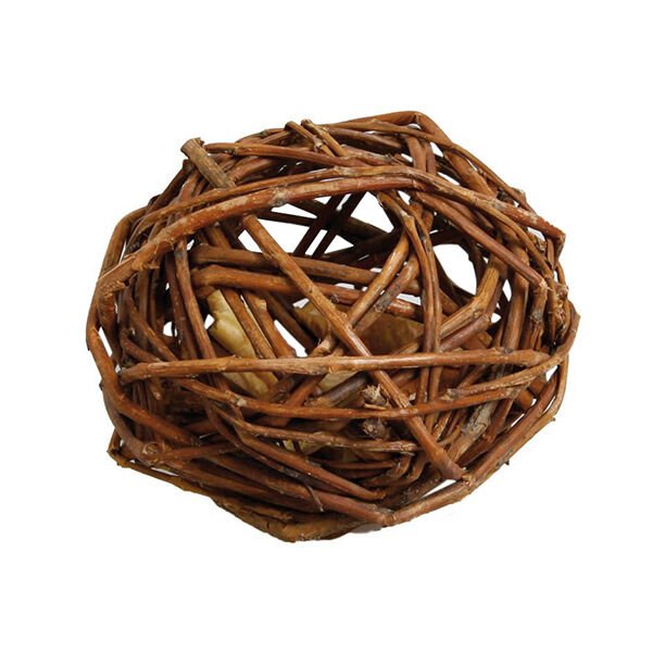 Karlie 7 Cm Hasır Top Elmalı | Hamster Oyuncak Ve Çark