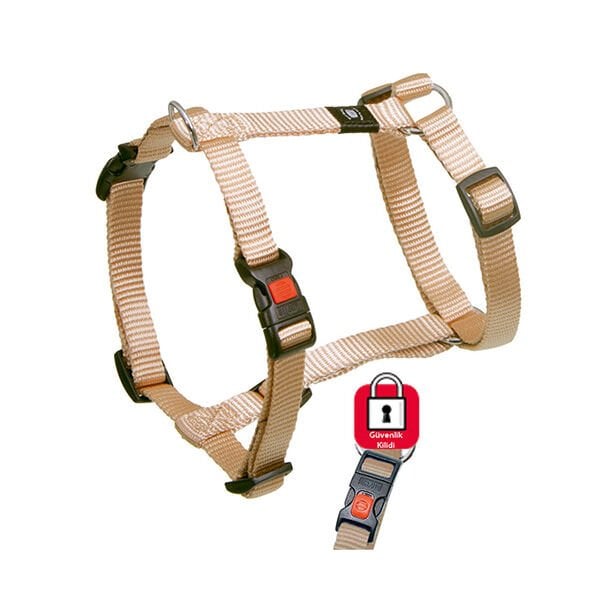Karlie 90-120 Cm Kilitli Göğüs Xlarge Bej | Köpek Göğüs Tasması