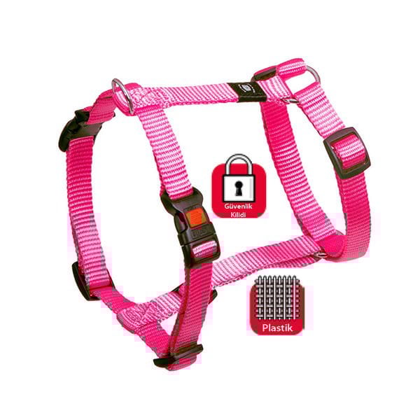 Karlie 90-120 Cm Kilitli Göğüs Xlarge Pembe | Köpek Göğüs Tasması