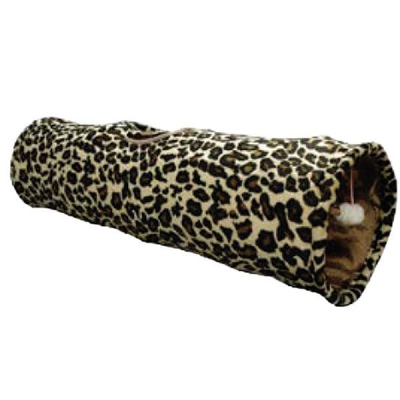 Karlie 90X25 Cm Leopar Desenli | Kedi Oyun Tüneli Karlie 90X25 Cm Leopar Desenli | Kedi Oyun Tüneli