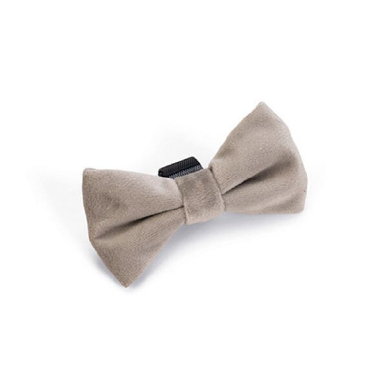 Karlie 9x5x1 Cm Papyon Tasma Ucu Kadife Gri | Köpek Kıyafeti Karlie 9x5x1 Cm Papyon Tasma Ucu Kadife Gri | Köpek Kıyafeti