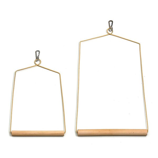 Karlie Flamingo 16X25 Cm Ahşap Tünekli Metal Papağan | Kuş Tüneği