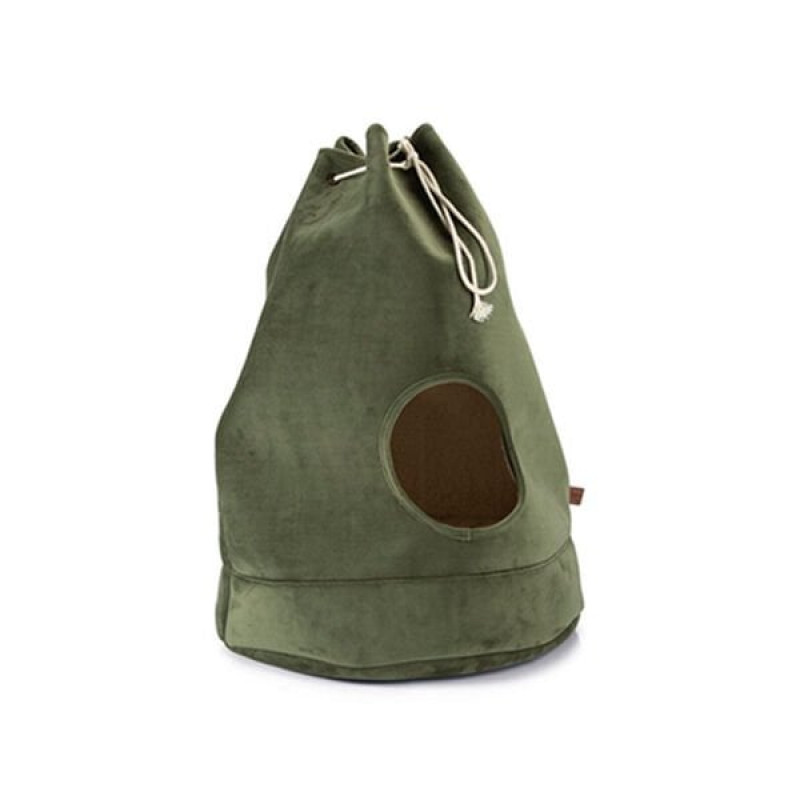 Karlie Lotte Vilar 45X45X60 Cm Üstten Ayarlanabilir İpli Yeşil | Kedi Evi Karlie Lotte Vilar 45X45X60 Cm Üstten Ayarlanabilir İpli Yeşil | Kedi Evi