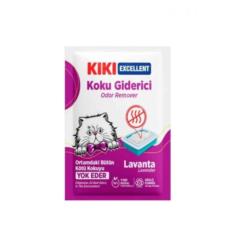 Kiki Excellent  25 Gr Kedi Kumu Koku Giderici Lavantalı