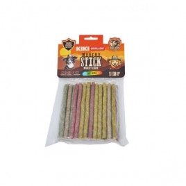 İnce Munchy Sığır Derisinden Çubuk Kemik Köpek Ödülü 50 Adet Renkli