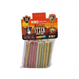 Kalın Munchy Sığır Derisinden Çubuk Kemik Köpek Ödülü 50 Adet Renkli