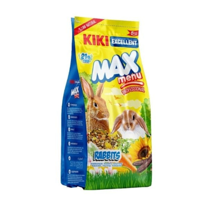 Kiki Excellent Max Menu 500 Gr Yem | Tavşan Yemi Kiki Excellent Max Menu 500 Gr Yem | Tavşan Yemi