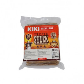 Sığır Derisinden Naturel Burgu Çubuk Kemik Köpek Ödülü 100 Adet