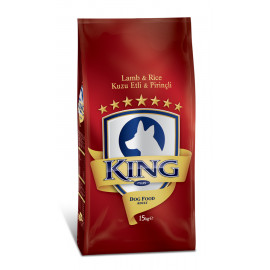 King 15 Kg Kuzu Etli Yetişkin | Yetişkin Köpek Kuru Maması
