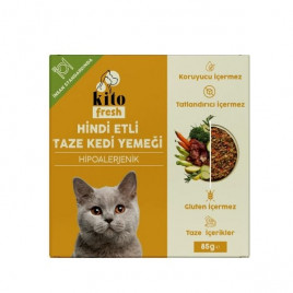 85 Gr Hipoalerjenik Taze Hindi | Hipoalerjenik Kedi Yaş Maması 85 Gr Hipoalerjenik Taze Hindi | Hipoalerjenik Kedi Yaş Maması