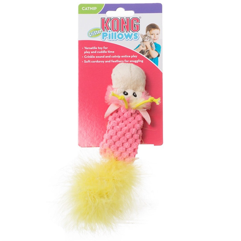 Kong 19 Cm Tüylü ve Kediotlu Oyuncak Yastık | Kedi Top Oyuncak Kong 19 Cm Tüylü ve Kediotlu Oyuncak Yastık | Kedi Top Oyuncak