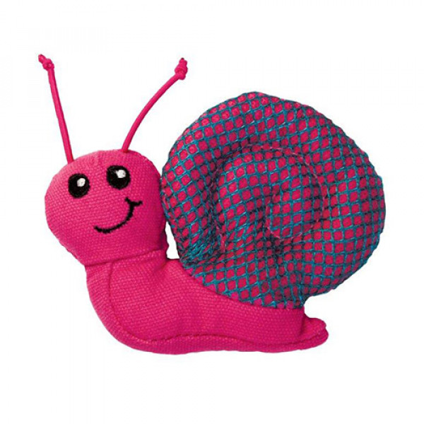 Kong Kediotlu Nibble Salyangoz 10 Cm | Kedi Otlu Oyuncak