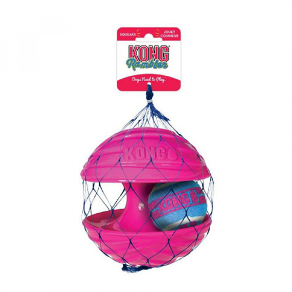 Kong Köpek Oyuncak, Rambler Top, S 13 Cm | Sesli Köpek Oyuncağı