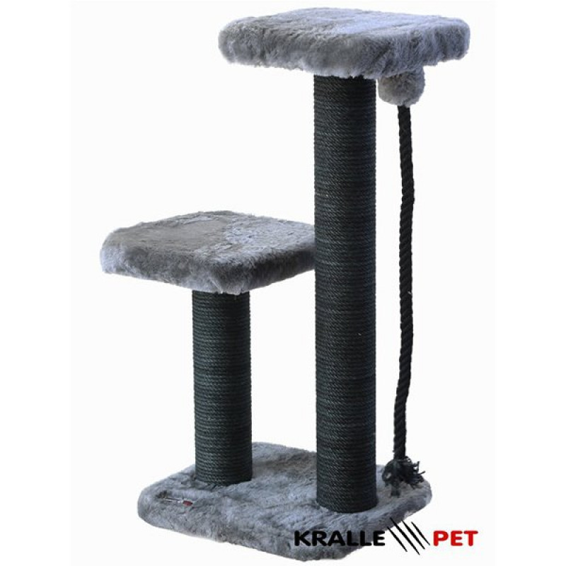 Kralle 35x40x95 Cm Tırmalama Tahtası K.Gri | Çubuk Kedi Tırmalama Tahtası