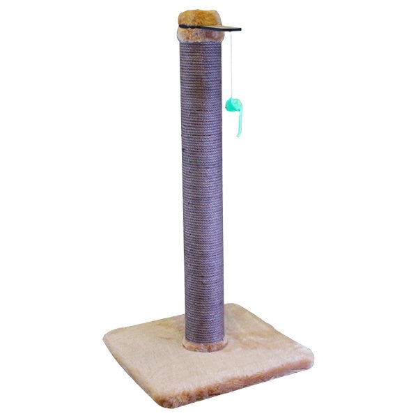 Kralle 40x40x94h Cm Tırmalama Açık Kahve | Çubuk Kedi Tırmalama Tahtası