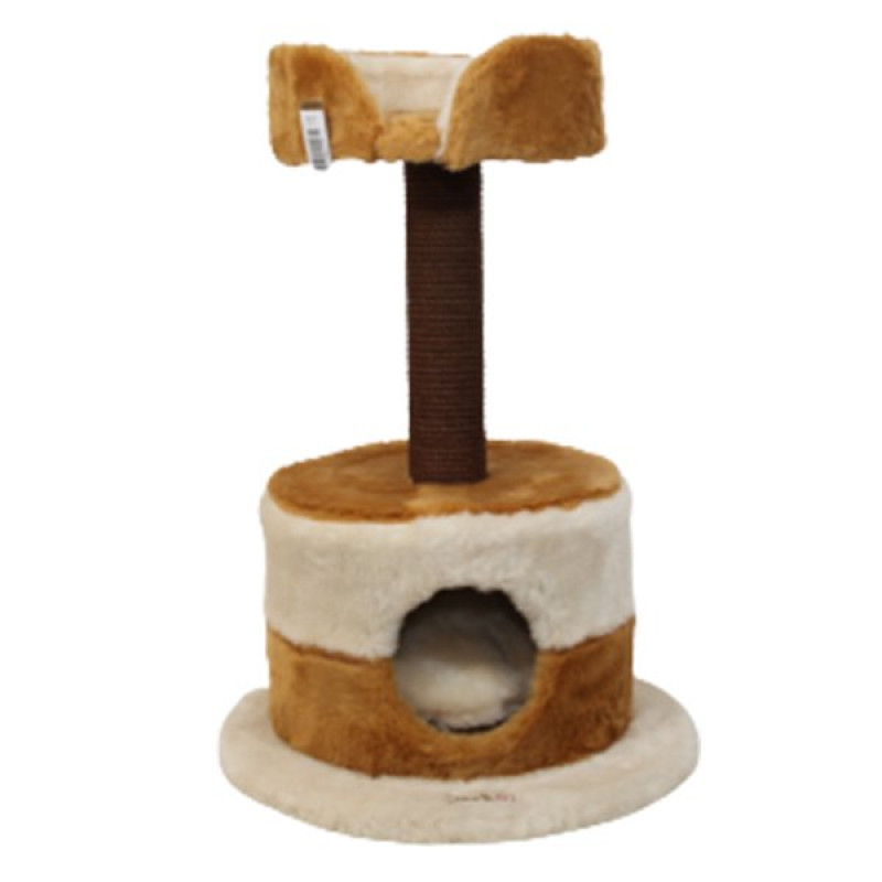 Kralle 47x47X87h Cm Yuvalı Tırmalama ve Oyun Evi Krem | Tırmalama Tahtalı Kedi Evi Kralle 47x47X87h Cm Yuvalı Tırmalama ve Oyun Evi Krem | Tırmalama Tahtalı Kedi Evi
