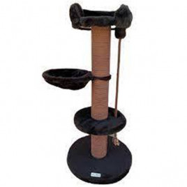 50x50x115 Cm Tırmalama Tahtası K.Kahve | Tırmalama Tahtalı Kedi Evi 50x50x115 Cm Tırmalama Tahtası K.Kahve | Tırmalama Tahtalı Kedi Evi