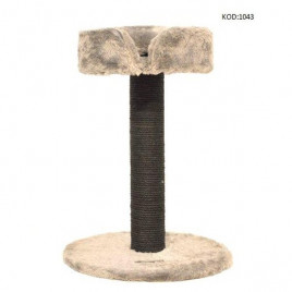 50x50x115h Cm Kapaklı Tırmalama ve Oyun Evi Krem | Tırmalama Tahtalı Kedi Evi 50x50x115h Cm Kapaklı Tırmalama ve Oyun Evi Krem | Tırmalama Tahtalı Kedi Evi