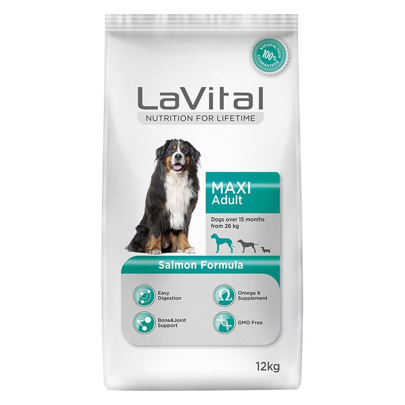 Lavital 12 Kg Büyük Irk Somonlu Yetişkin | Yetişkin Köpek Kuru Maması Lavital 12 Kg Büyük Irk Somonlu Yetişkin | Yetişkin Köpek Kuru Maması