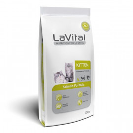 Lavital 12 Kg Kitten Somonlu Yavru | Yavru Kedi Kuru Maması