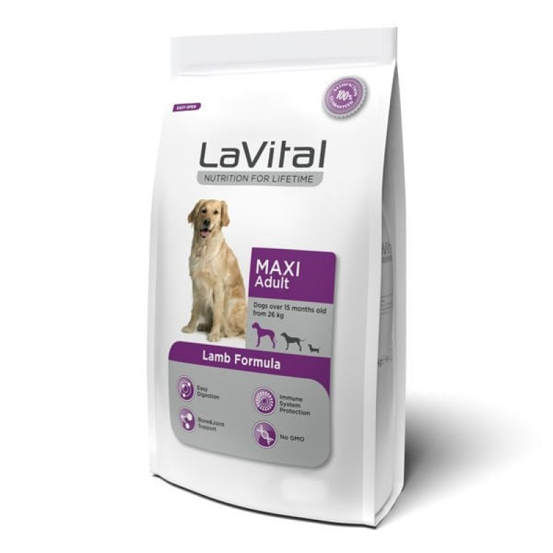 LaVital 15 Kg Maxi Adult Kuzu | Yavru Köpek Kuru Maması