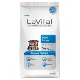 Lavital 2 Kg Küçük Irk Somonlu Yavru | Yavru Köpek Kuru Maması Lavital 2 Kg Küçük Irk Somonlu Yavru | Yavru Köpek Kuru Maması