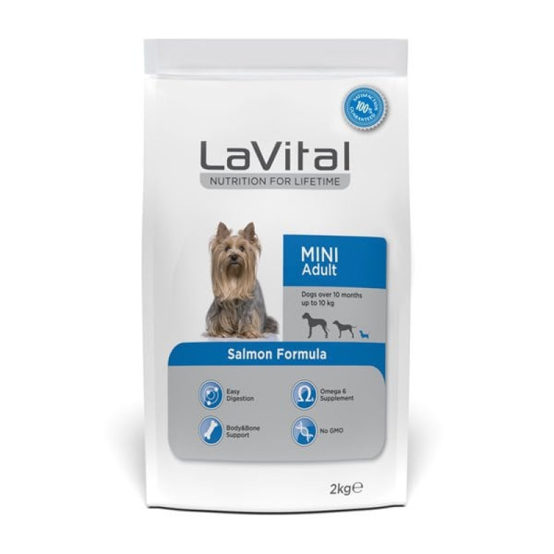 Lavital 2 Kg Küçük Irk Somonlu Yetişkin | Yetişkin Köpek Kuru Maması Lavital 2 Kg Küçük Irk Somonlu Yetişkin | Yetişkin Köpek Kuru Maması