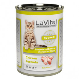 Lavital 400 Gr Kitten Tahılsız Tavuklu Yavru Lavital 400 Gr Kitten Tahılsız Tavuklu Yavru