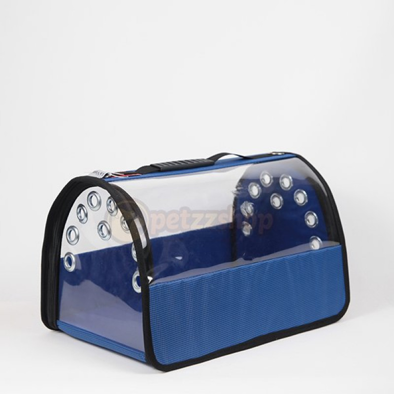 Lavista 26x43x27h Cm Şeffaf Flybag Pet Taşıma Çantası Mavi | Köpek Taşıma Çantası Ve Kafes Lavista 26x43x27h Cm Şeffaf Flybag Pet Taşıma Çantası Mavi | Köpek Taşıma Çantası Ve Kafes