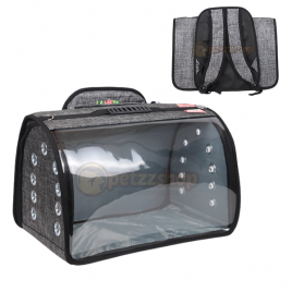 50x32x32h Cm Tomris Jumbo Pet Taşıma Çantası Gri | Köpek Taşıma Çantası Ve Kafes 50x32x32h Cm Tomris Jumbo Pet Taşıma Çantası Gri | Köpek Taşıma Çantası Ve Kafes