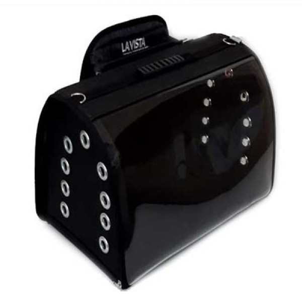 Lavista 50x32x32h Cm Tomris Jumbo Pet Taşıma Çantası Siyah | Kedi Taşıma Çantası