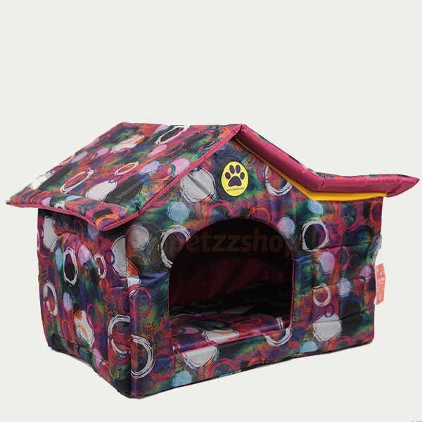 Lavista Çatılı Ev Gökkuşagı | Köpek Çadırı