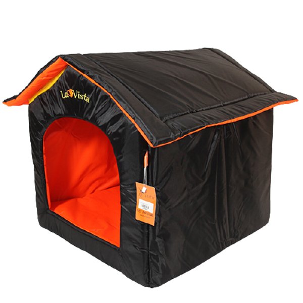 Lavista Dış Mekan Kulubesi Siyah | Köpek Çadırı