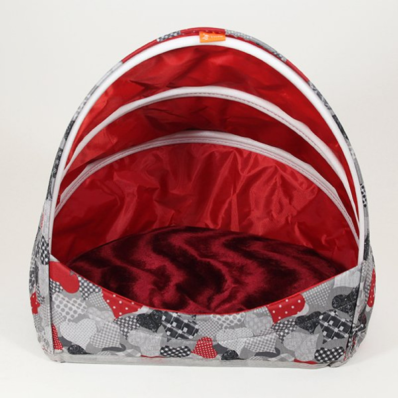 Lavista İstiridye Yatağı Gri Kalp | Peluş Köpek Yatağı Lavista İstiridye Yatağı Gri Kalp | Peluş Köpek Yatağı