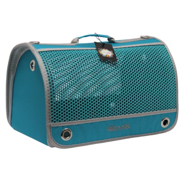 Leon 26x42x26h Cm Pet Air Box Taşıma Çantası Turkuaz | Köpek Taşıma Çantası Ve Kafes