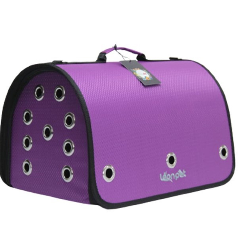 Leon 26x42x26h Cm Pet Kapalı Fly Bag Taşıma Çantası Mor | Kedi Taşıma Çantası Leon 26x42x26h Cm Pet Kapalı Fly Bag Taşıma Çantası Mor | Kedi Taşıma Çantası