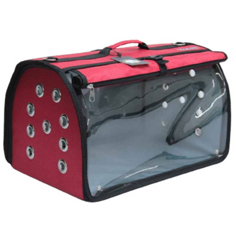Leon 32x48x28h Cm Pet İki Fonksiyonlu Akustik Taşıma Çantası Kırmızı | Köpek Taşıma Çantası Ve Kafes Leon 32x48x28h Cm Pet İki Fonksiyonlu Akustik Taşıma Çantası Kırmızı | Köpek Taşıma Çantası Ve Kafes