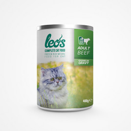 Leo's 24 Adet Adult Chunks in Gravy Beef 400 Gr | Sığır Etli Yaş Kedi Maması Leo's 24 Adet Adult Chunks in Gravy Beef 400 Gr | Sığır Etli Yaş Kedi Maması