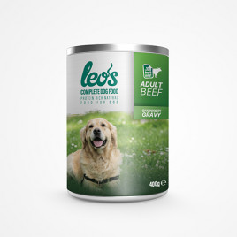 Leo's 24 Adet Adult Chunks in Gravy Beef 400 Gr | Yetişkin Köpek Konserve Maması Leo's 24 Adet Adult Chunks in Gravy Beef 400 Gr | Yetişkin Köpek Konserve Maması