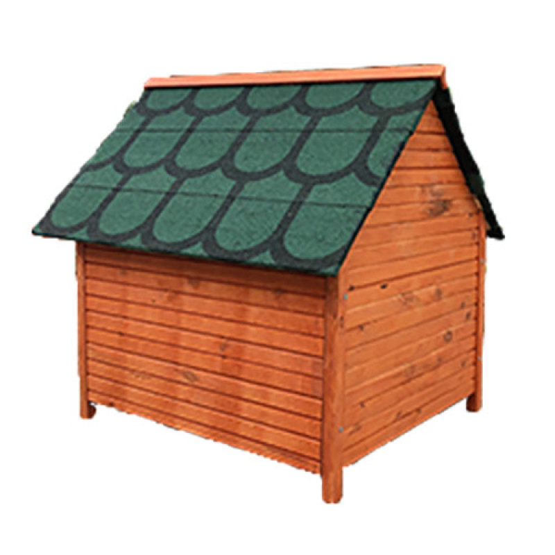 Leos Dış Mekan Ahşap Köpek Kulübesi Large | Ahşap Köpek Kulubesi