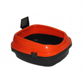 Pet Style 49,5x40x22 Cm Açık Kedi Tuvaleti Turuncu | Açık Kedi Tuvaleti Pet Style 49,5x40x22 Cm Açık Kedi Tuvaleti Turuncu | Açık Kedi Tuvaleti