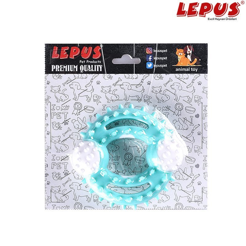 Lepus 13x7h cm Ağız ve Diş Sağlığı İçin Yuvarlak Oyuncak Yeşil | Köpek Çiğneme Lepus 13x7h cm Ağız ve Diş Sağlığı İçin Yuvarlak Oyuncak Yeşil | Köpek Çiğneme