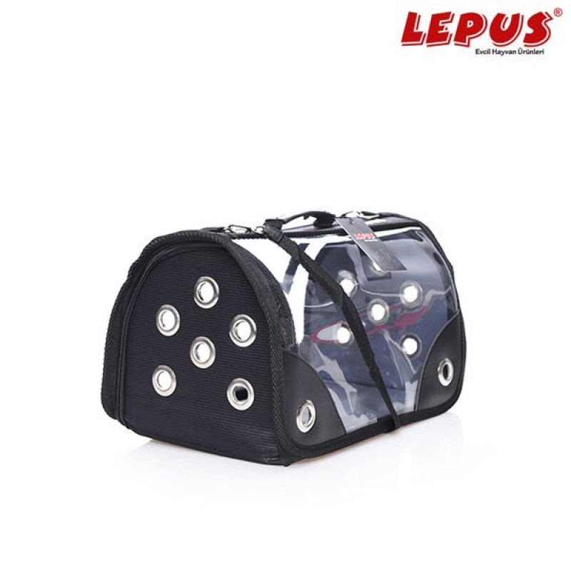 Lepus 20*35*20h cm Şeffaf Fly Bag Çanta Siyah Small | Köpek Taşıma Çantası Ve Kafes Lepus 20*35*20h cm Şeffaf Fly Bag Çanta Siyah Small | Köpek Taşıma Çantası Ve Kafes