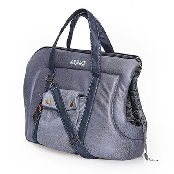 Lepus 25*40*33h cm Açık Taşıma Çantası Mavi | Köpek Taşıma Çantası Ve Kafes