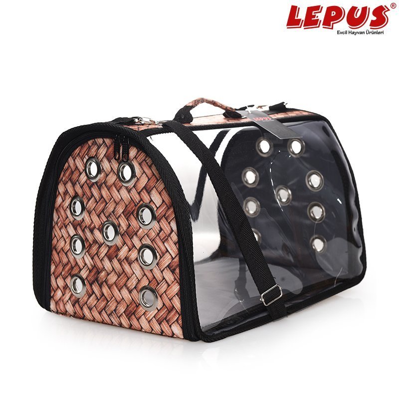 Lepus 25x40x25h cm Şeffaf Fly Bag Hasır M | Köpek Taşıma Çantası Ve Kafes Lepus 25x40x25h cm Şeffaf Fly Bag Hasır M | Köpek Taşıma Çantası Ve Kafes