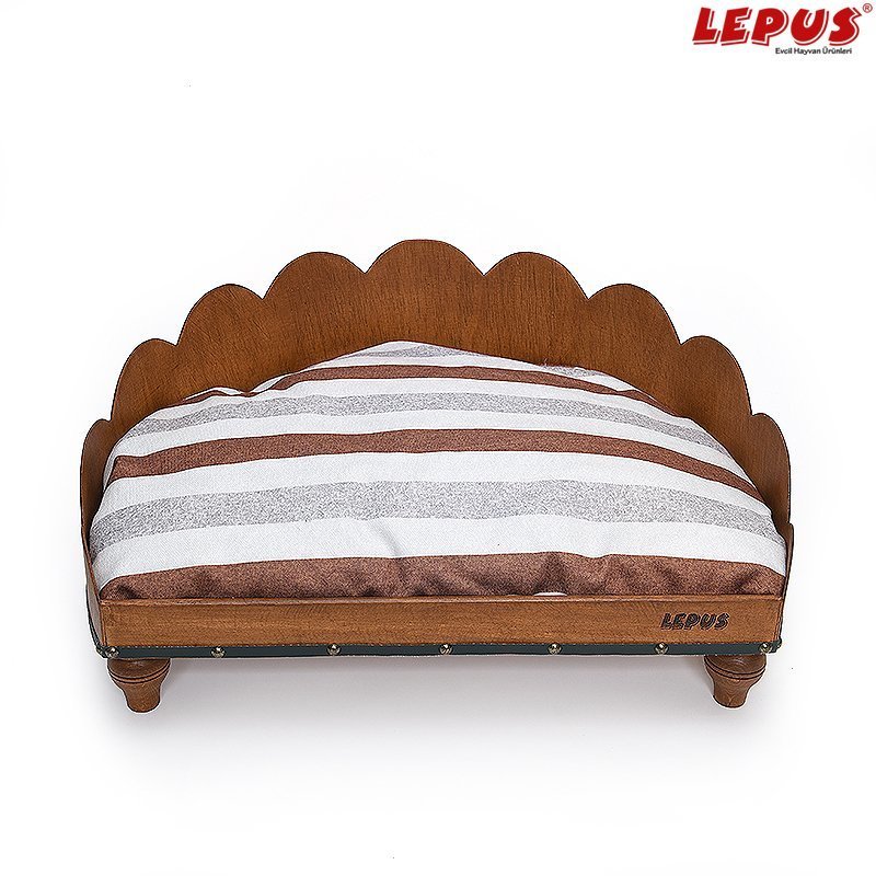 Lepus 26x56x20h cm Retro Papatya Yatak | Kumaş Köpek Yatağı Lepus 26x56x20h cm Retro Papatya Yatak | Kumaş Köpek Yatağı