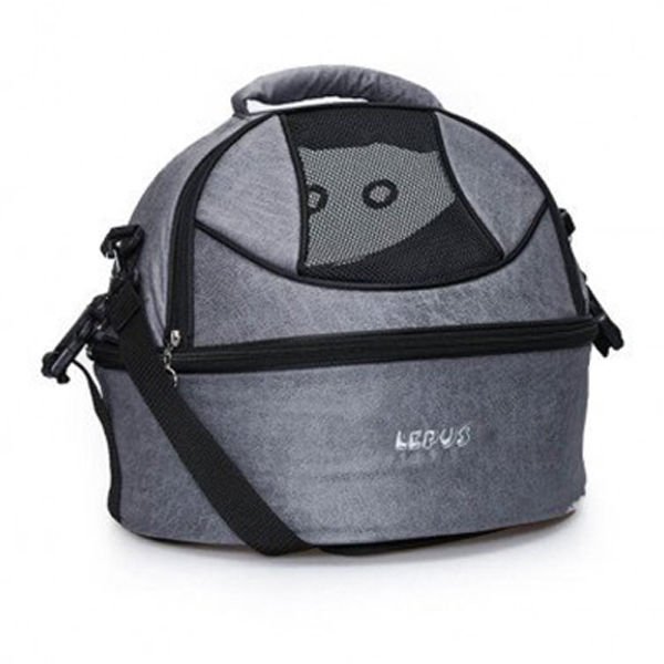 Lepus 40*40*40h cm Ufo Çanta Üç Fonksiyon Gri | Köpek Taşıma Çantası Ve Kafes