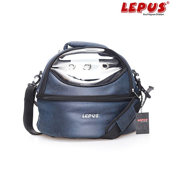 Lepus 40*40*40h cm Ufo Çanta Üç Fonksiyon Lacivert | Köpek Taşıma Çantası Ve Kafes