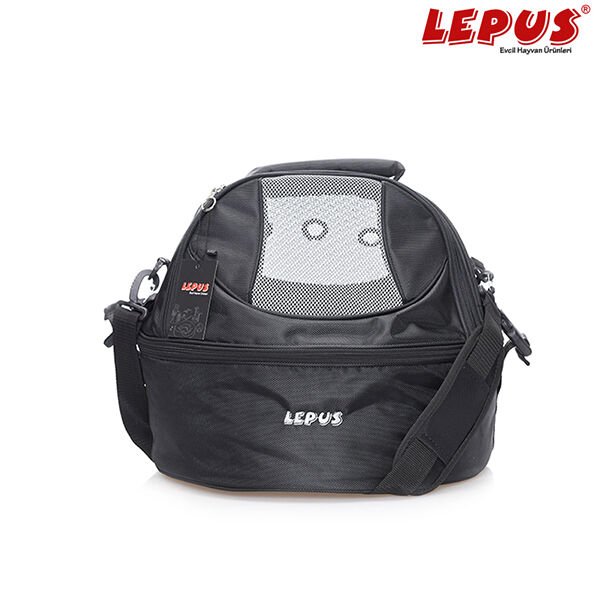 Lepus 40*40*40h cm Ufo Çanta Üç Fonksiyon Siyah | Köpek Taşıma Çantası Ve Kafes